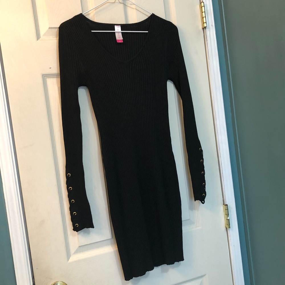 A black dress